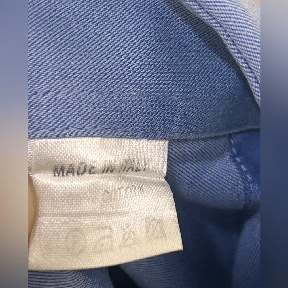 Ermenegildo Zegna French Blue Dress Shirt Men’s 16 41 Neiman Marcus Business - Picture 7 of 13